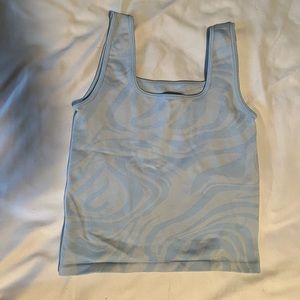 Blue Hollister tank, size small